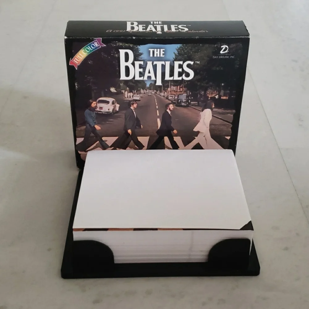 Year in a Box calendar - The Beatles